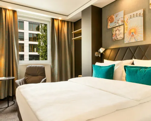 Motel One München-Westend Hôtels à proximité de : Île Prater