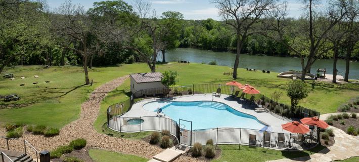 Courtyard New Braunfels River Village Hôtels à&nbsp;: Comte de Comal