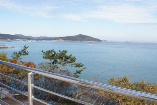 해오름펜션 일출뷰