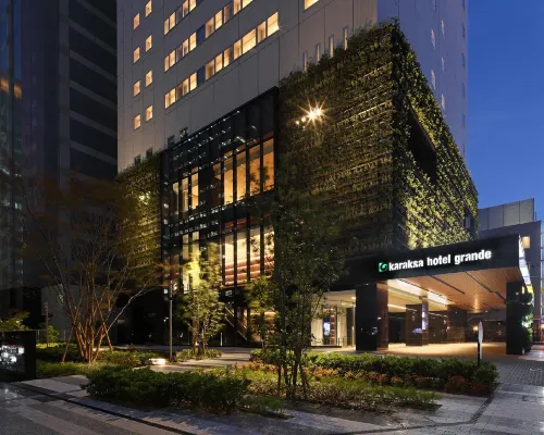 karaksa hotel grande Shin-Osaka Tower Hotele w: Osaka