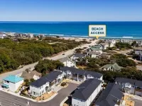 New Condo, Sleeps 6, 3 Bedroom, Beach Access, Community Pool & Private Cabanas. カローラのホテル
