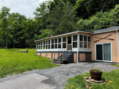 Waterfront on the New RIver