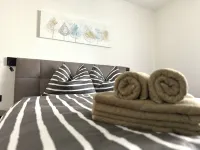 Modern apartment with large balcony. Near city center.