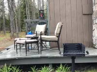 Very Private,Adorable Rustic Cabin -Out House , Full Shower House Off Barn