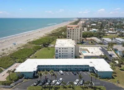 Oceanfront Condo with Rocket Launch Views - Steps to Beach Hotels near Java Cream Cafe