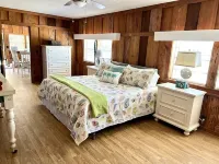 NO STAIRS! PRIVATE POOL! Pets Welcome. Fenced area. Big yard. 1block to beach.
