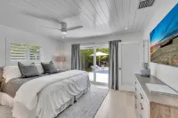 STUNNING COASTAL MODERN 3 BED POOL HOME MINUTES TO THE BEACH AND ATLANTIC AVE.
