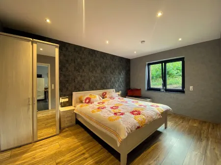 Quiet barrier-free vacation apartment by the pond in Schmidt Pet-friendly