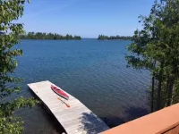 Waterfront 2 Br Cottage In Copper Harbor With Private Dock