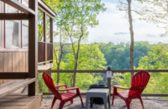 Lake View Nature Cabin at Bear Bluff Retreat