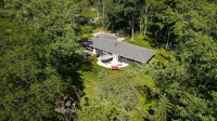 Modern style with nature around, a perfect vacation home