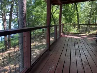 Lakefront rustic log cabin. Any season vacation, get away, or retreat.
