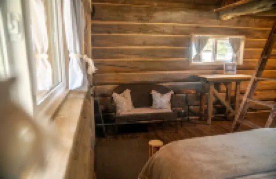 Deer Cabin at Glacier Hidden Cabins near Glacier National Park