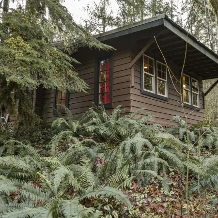 Cozy Rustic 20 minutes to Mt Baker walk to town, hot tub, High Speed Internet