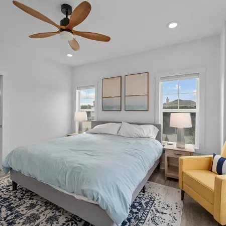 Beautiful Home! 2-Min Walk to the Beach, Saltwater Pool, Private