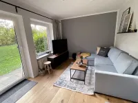 Modern holiday apartment with terrace in Büsum