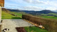 "Little time out" - fantastic view of the Franconian countryside - ideal for bikers.