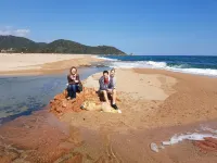 Charming house right on the most beautiful beach in Corsica!