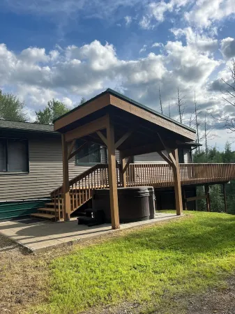 Ski Brule with Hill View and HotTub!