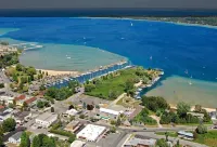 Walk everywhere in the adorable village of Suttons Bay.