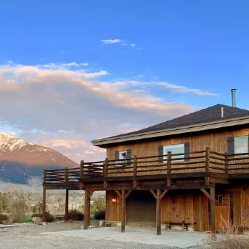 Stunning views right on the Majestic Yellowstone River!