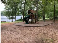 Lake Gaston Offshore Oasis! Cabin on huge property