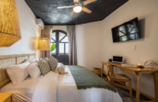 屋頂熱水浴缸別墅中的三層5卧室