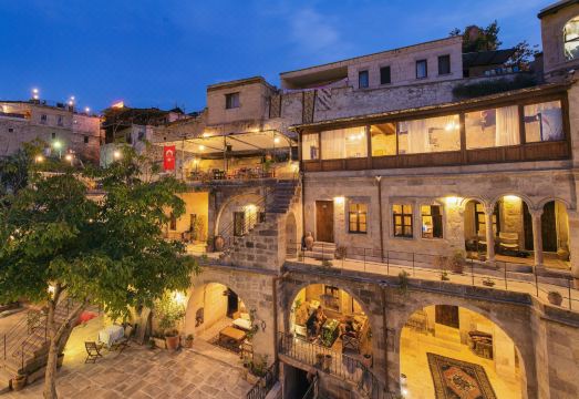 동굴 객실 인테리어