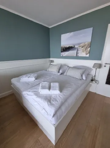 Ferienwohnung mit Traumhaften Blick Über die Nordsee Direkt an der Perlebucht