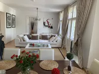 Beautiful sunny cozy design apartment to relax with 2 bedrooms