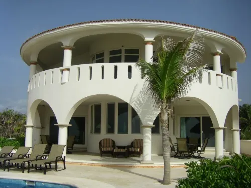 Georgous 4 bedroom-4.5 bath Oceanfront Villa - Tulum- Oceanside Priv. Pool.