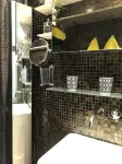 Fully equipped studio with balcony and sea view, parking