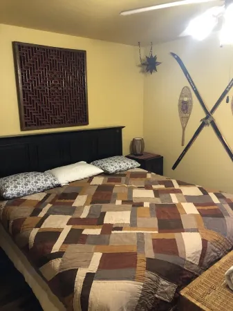 Across the street from quad ski lift