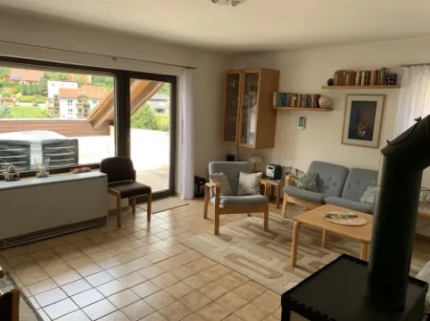 Holiday Waldblick Schwanheim with large terrace and stunning views