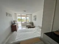 Borinquen just 280 meters to the beach, balcony with sea view, heated pool, wifi