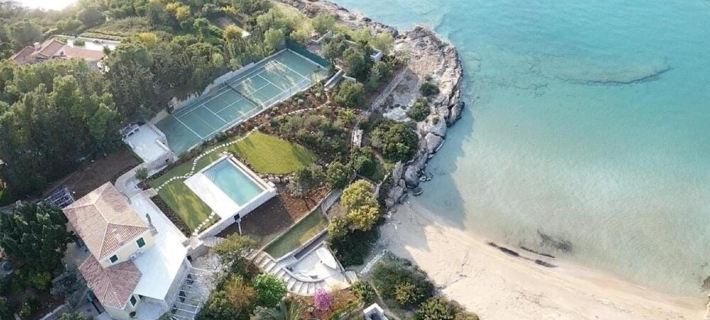 Luxury Beachfront Villa Aria - Pool, Tennis, Sunset Views & Seaside Adventures!! Hotels in Kranidi