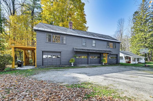 Ambient Manchester Village Abode w/ Deck & Pond!