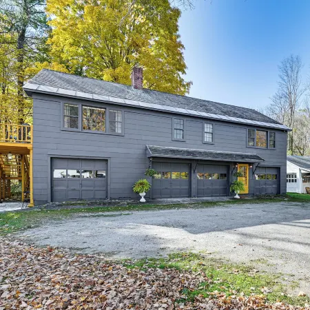 Ambient Manchester Village Abode w/ Deck & Pond!