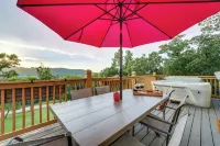 Hot Tub & Fire Pit! Lake-View Home in Blue Eye - parking