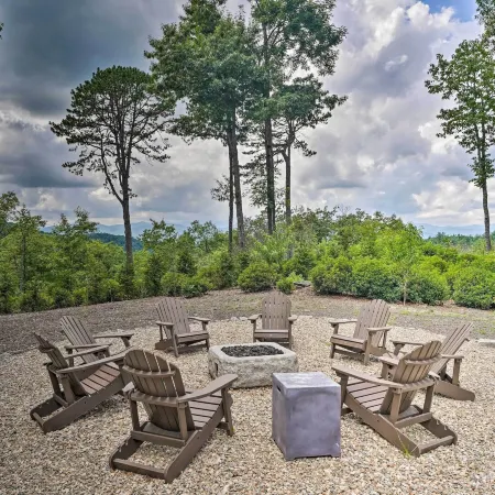 Grand Pisgah Forest Home on Secluded 5 Acres!