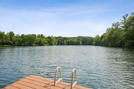 Lake front home for relocating, displaced and remote families