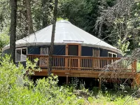 Cozy and POSH-est Yurt in gorgeous Boise National Forest