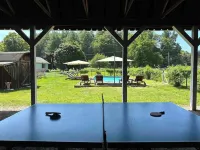 Spacious 5bd/3ba Catskills House w Pool, River/Lake Access, WiFi, A/C & Gameroom Hotels in Lexington