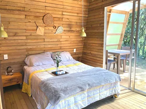 The Shire Glamping - nestled among lush trees,  tranquil atmosphere