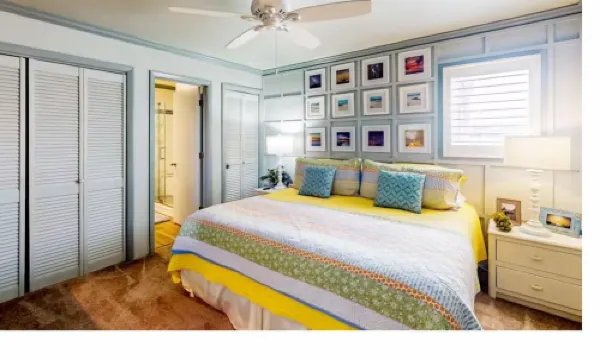 Spectacular partial ocean view 2BR 2BA large top floor condo-beachfront complex!