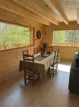 Wooden chalet at l'Esperou for 15 people