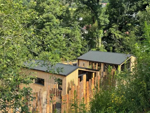 2 Tiny Houses with terrace and Nordic bath for an unusual group stay Hotels in Orbey