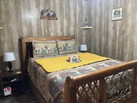 Charming 2-bedroom cabin uwith WiFi, AC in amazing McCarr