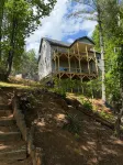 New four bedroom house with private dock on Lake James.