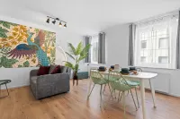 Cozy vacation apartment in Remscheid-Mitte | Netflix | kitchen | 43 sqm